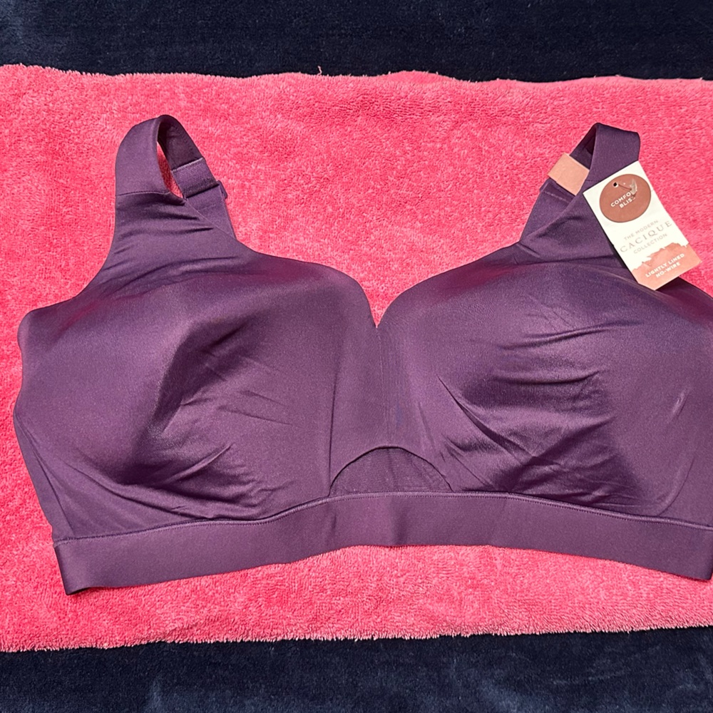 Lane Bryant Cacique lightly lined no-wire bra